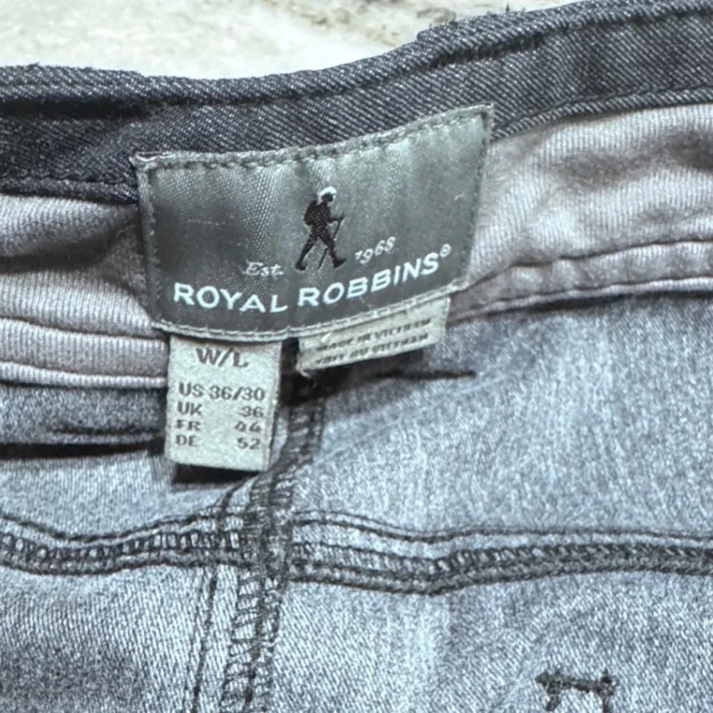 Royal Robbins Performance Pants Stretch Gray 36x30 Hiking Travel Outdoor Casual‎